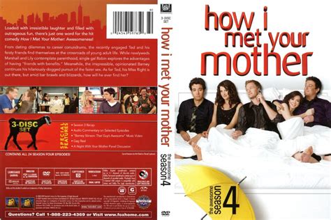 How I Met Your Mother Season 4 2008 R1 Dvd Cover Dvdcover Com