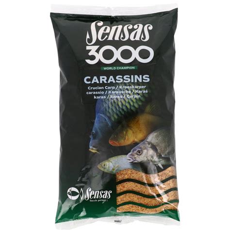 ZANĘTA KARAŚ ŻÓŁTA SENSAS 3000 CARASSINS 1 KG Sensas Sport Sklep