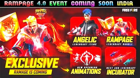 Rampage Evo Bundle Free Fire Rampage Event Return Rampage Event