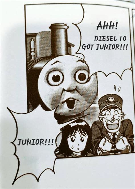 I Tried To Translate A Page From The Japanese Thomas And The Magic Railroad Manga Lol R