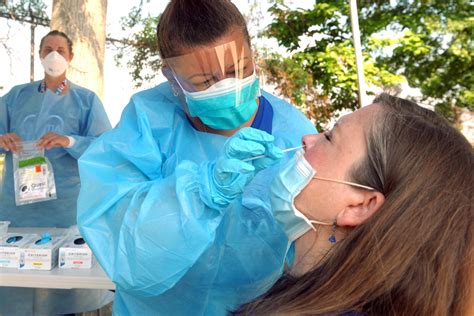 Photos Pop Up Coronavirus Testing In Bridgeport