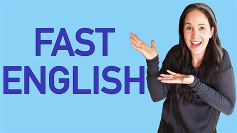 Fast English The 1 Secret You Need For Speaking English Fast English Lesson