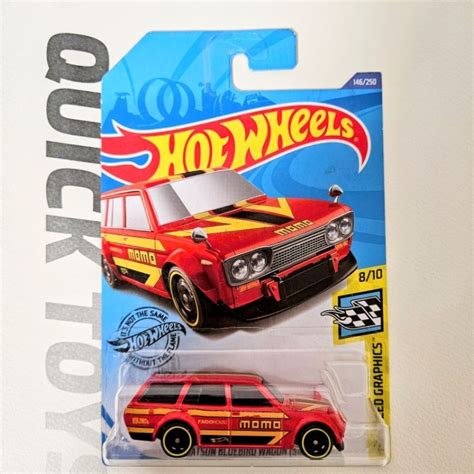 玩具快克 Hot wheels 風火輪 普卡 DATSUN BLUEBIRD WAGON 510 momo 蝦皮購物