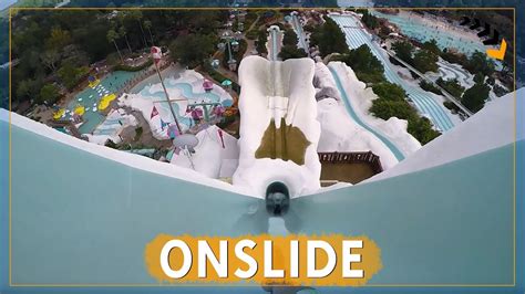 Summit Plummet Disney S Blizzard Beach Kamikaze Slide Pov Youtube