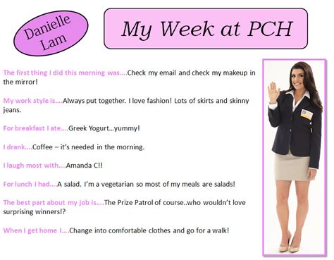 Danielle Lam of the PCH Prize Patrol Tells You About Her Week! | PCH Blog