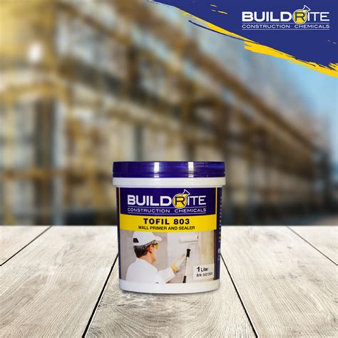 BUILDRITE TOFIL 803 Water Based Primer And Sealer For All Types Of