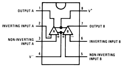 Tl Wide Bandwidth Dual Jfet Input Operational Amplifier Dip