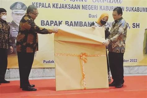 Pisah Sambut Kajari Kabupaten Sukabumi Bupati Sampaikan Pesan Penting