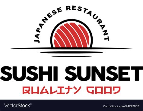 Exclusive Design Japanese Sushi Restaurant Logo