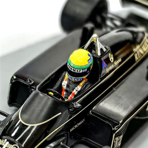 Lotus 98T 1986 12 Ayrton Senna Caja Acrilica IXO Special 1 43 Tienda