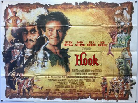 Dustin Hoffman Hook Poster