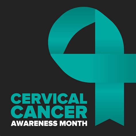 Premium Vector Cervical Cancer Awareness Month Woman Healthcare