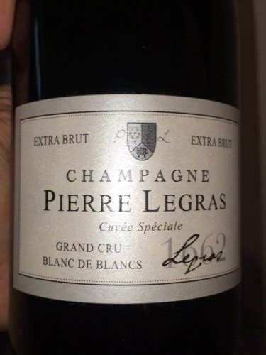 Pierre Legras Cuv E Sp Ciale Blanc De Blancs Extra Brut Champagne Grand