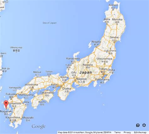 nagasaki-on-map-of-japan