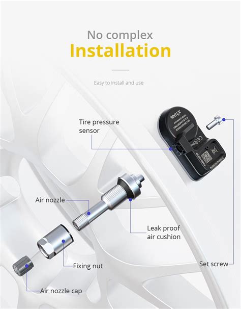 Xtool Ts Mhz Tpms Tp Sensor Scan Tire Repair Tools