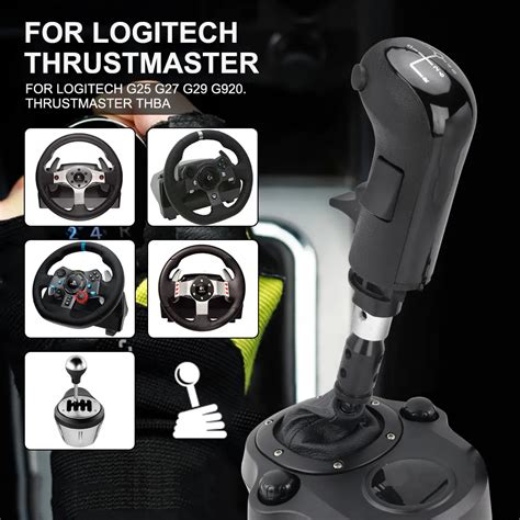 Shifter Anal Gico Usb Para Caminh O Logitech Engrenagens Altas E Baixas