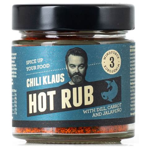 Köp Chili Klaus Hot Rub Dill Carrot Jalapeño 100g på delitea se