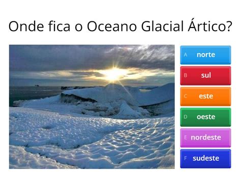 Jogo De Geografia Oceano Glacial Rtico Liam B Question Rio