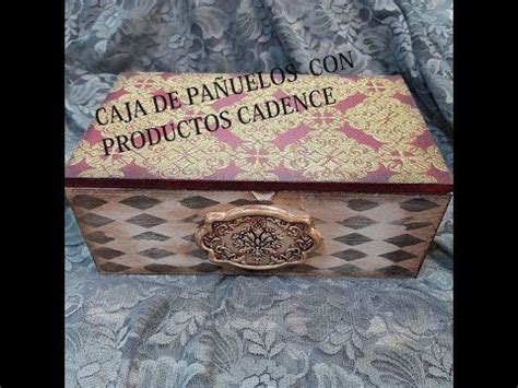 Caja De Pa Uelos Decorada Con Productos Cadence Youtube Cajas De