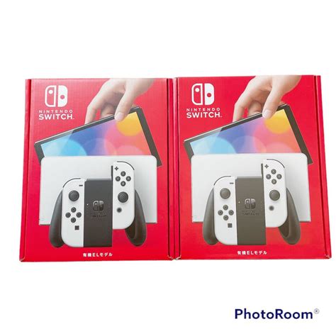 ヤフオク 【未使用品】任天堂 ニンテンドースイッチ 有機e