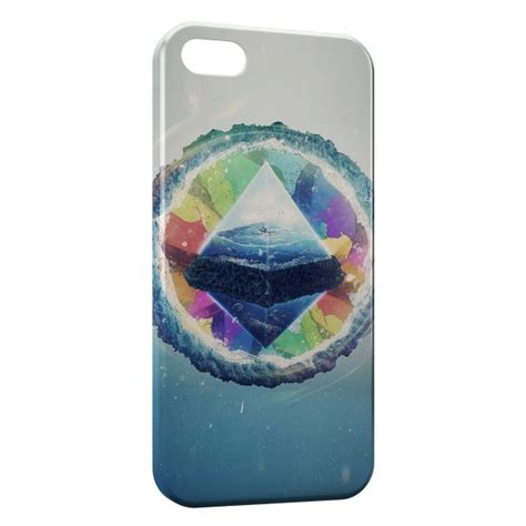 Coque Iphone Plus Pyramide Art Design Pixypia