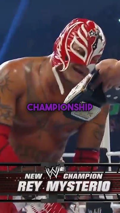 Rey Mysterio Wins Wwe Championship In 2011 🏆 Youtube