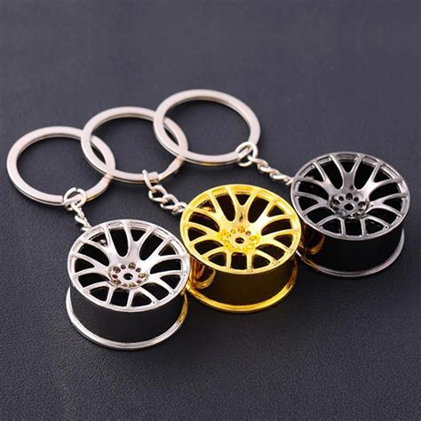 Wholesale Pcs Bag Cool Luxury Metal Keychain Car Key Chain Key