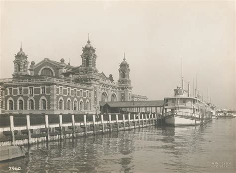 Immigrant Station at Ellis Island - NYC in 1902