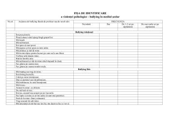 Anexa La Anexa Fisa De Identificare Mirela Borsa Flip Pdf Anyflip