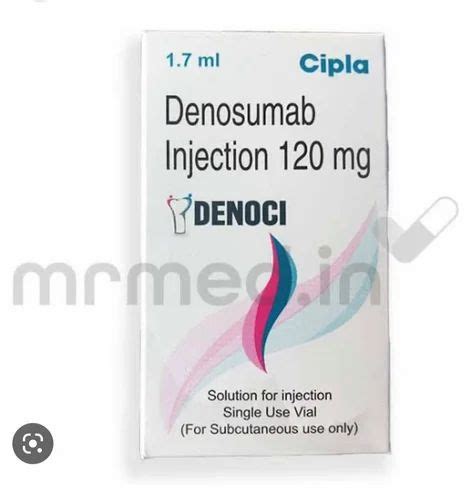 Denosumab Denoci 120 Mg Injection Cipla Packaging Type Vial At Rs