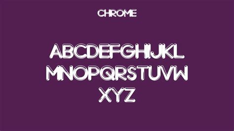 Chrome Font Free Download