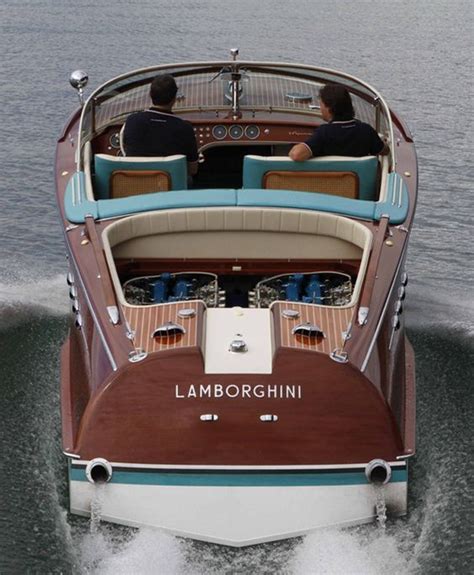 Lamborghini 1968 Unique Riva Aquarama Powered By Two Lamborghini