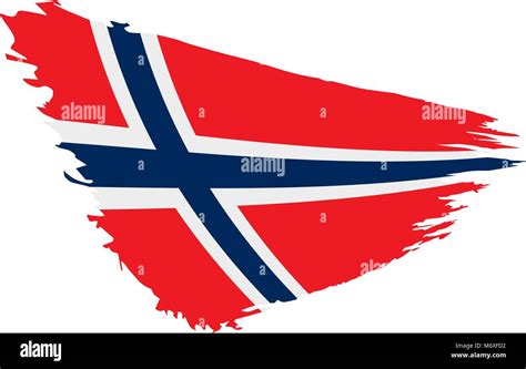 Norway Flag Vector Illustration Stock Vector Image And Art Alamy