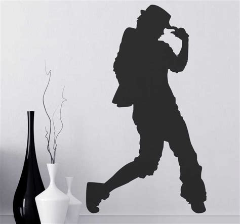 Sticker Silhouette Urban Dance Tenstickers