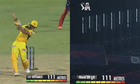 WATCH: Shivam Dube Hits 111 Meters Second-Longest Six Of IPL 2023