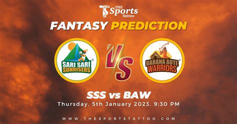 Sss Vs Baw Dream Prediction Fantasy Cricket Tips Dream Team My