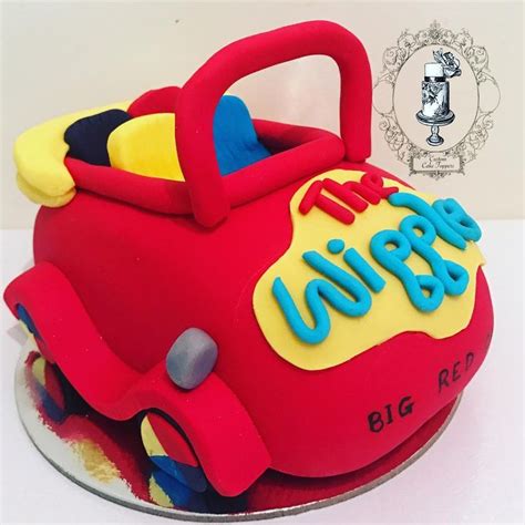 The Wiggles Big Red Car Cake Topper Wiggles Thebigredcar Thewiggles