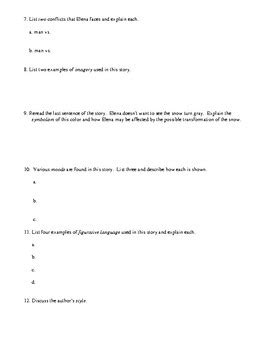 Judith Ortiz Cofer American History Worksheet Or Assessment With