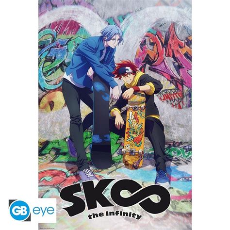 Sk8 The Infinity Plakatas Reki And Langa 61×915