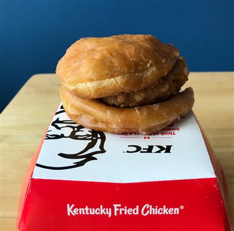 Review We Tried Kfcs New Chicken And Donuts Sandwich And We Have Many