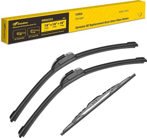 Amazon RaidBee Oem Windshield Wipers Wiper Blades Replacement For