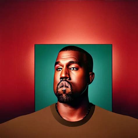 Kanye West My Beautiful Dark Twisted Fantasy Album Stable Diffusion