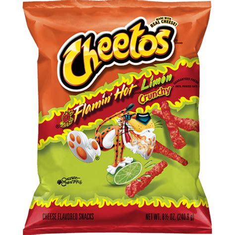 CHEETOS CRUNCY FLAMING HOT LEMON LIME Gm
