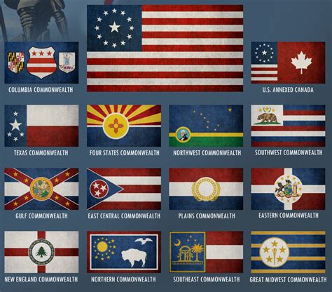 Fallout commonwealth flags : r/vexillology