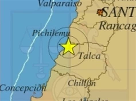 Un Sismo De 4 9 Grados Richter Se Percibió En Las Regiones Del Maule Y