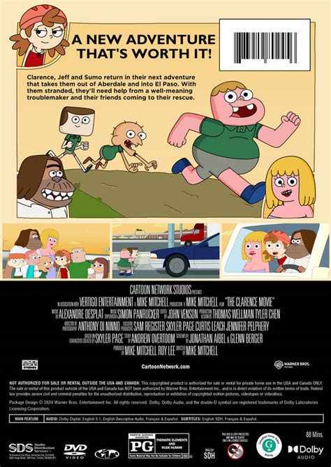 The Clarence Movie Dvd Back Cover 692024 By Smashupmashups On Deviantart