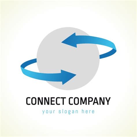 connect logo vector images