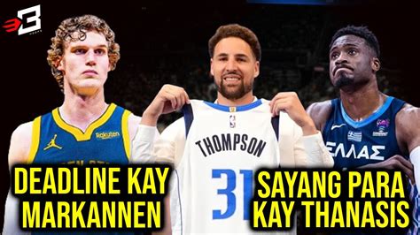 Lauri Markkanen Trade May Deadline May Kaagaw Pa Ang Warriors Klay