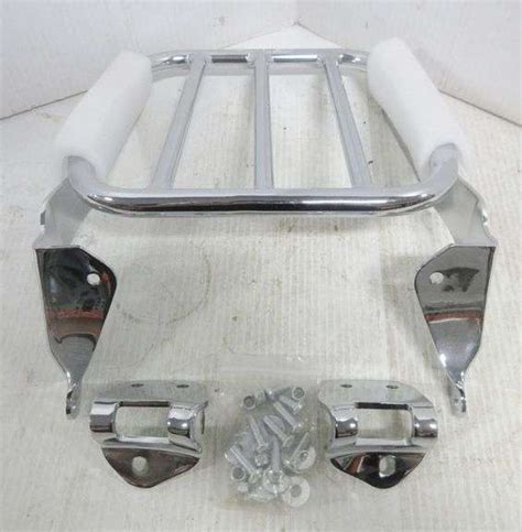 Sport Luggage Rack For Holdfast Sissy Bar Upright Chrome For Or