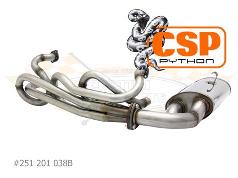 Auspuff Python Typ 1 Custom Speed Parts CSP